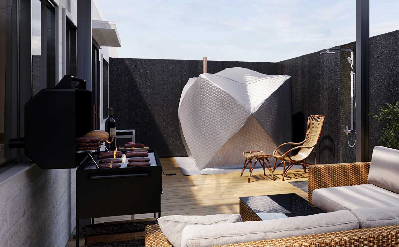 サウナと水風呂